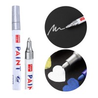 Paint Marker  Epoksi Varak Kalem (12 Adet)  Gümüş