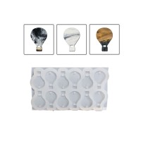 Epoksi Silikon Kalıp Çoklu Kapadokya Balonu Kolye Anahtarlık Küpe Kalıbı 14X21 MM 12 li Epoksi Silikon Kalıp Çoklu Kapadokya Balonu Kolye Anahtarlık Küpe Kalıbı 14X21 MM 12 li