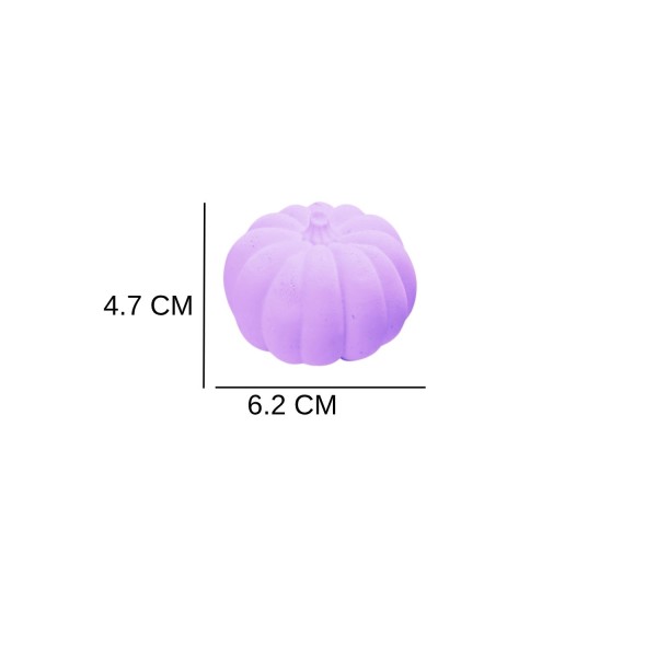 Silikon 3D Kalıp Bal Kabağı Kalıbı Mum Sabun ve Taş Tozu Kalıbı 4.7 X 6.2 CM
