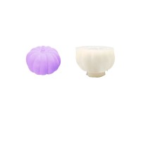 Silikon 3D Kalıp Bal Kabağı Kalıbı Mum Sabun ve Taş Tozu Kalıbı 4.7 X 6.2 CM