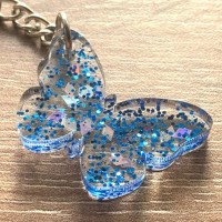 Epoksi Kalıbı Çoklu Figürler Damla Kelebek Mickey Mouse Kolye Ve Anahtarlık Kalıbı 10 Lu