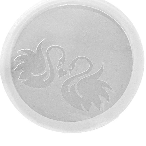 Epoksi Kuğu Desenli Magnet Kalıbı 7 CM Epoksi Kuğu Desenli Magnet Kalıbı 7 CM