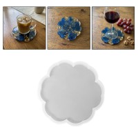 Epoksi Papatya Model Bardak Altlığı Kalıbı 12 CM Epoksi Papatya Model Bardak Altlığı Kalıbı 12 CM