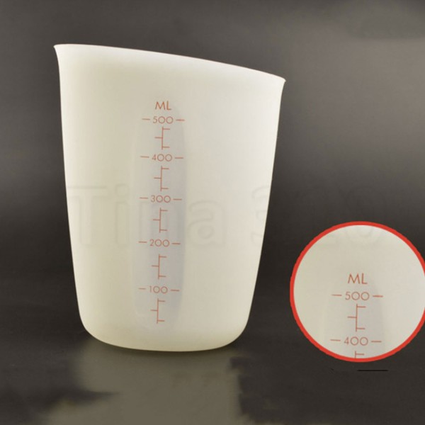 Epoksi Reçine Silikon Beaker Döküm Karıştırma Kabı 500 ML Epoksi Reçine Silikon Beaker Döküm Karıştırma Kabı 500 ML
