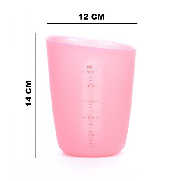 Epoksi Reçine Silikon Beaker Döküm Karıştırma Kabı 500 ML Epoksi Reçine Silikon Beaker Döküm Karıştırma Kabı 500 ML