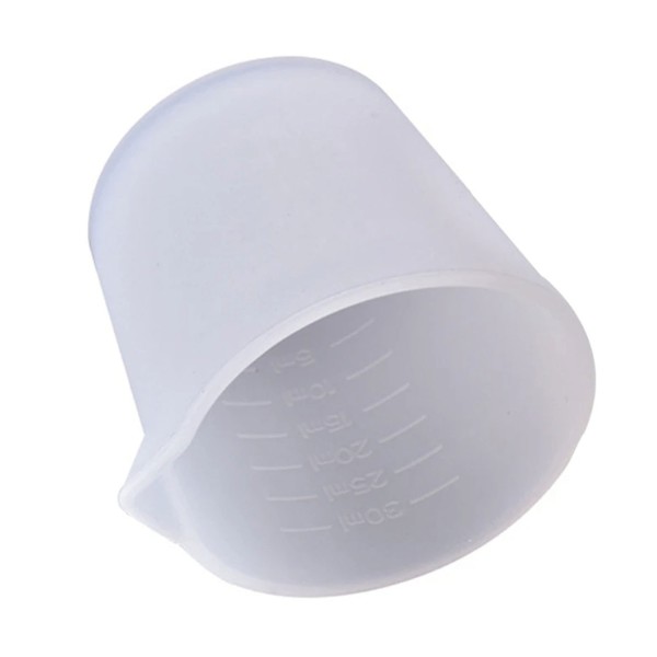 Epoksi Reçine Silikon Beaker Döküm Karıştırma Kabı Uçlu 30 ML