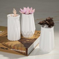 Epoksi Reçine Silikon Kalıp Vazo Kalıbı Beton Taş Tozu Vazo Mumluk Kalıbı 10.5X6.5 CM Epoksi Reçine Silikon Kalıp Vazo Kalıbı Beton Taş Tozu Vazo Mumluk Kalıbı 10.5X6.5 CM
