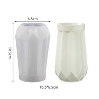 Epoksi Reçine Silikon Kalıp Vazo Kalıbı Beton Taş Tozu Vazo Mumluk Kalıbı 10.5X6.5 CM Epoksi Reçine Silikon Kalıp Vazo Kalıbı Beton Taş Tozu Vazo Mumluk Kalıbı 10.5X6.5 CM