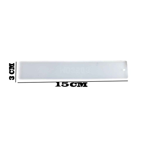 Epoksi Reçine Silikon Kitap Ayracı Kalıbı 15 CM