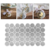 Epoksi Silikon Kalıp Tırtıklı Geode Anahtarlık Kalıbı 4.8 CM 40 Lı Epoksi Silikon Kalıp Tırtıklı Geode Anahtarlık Kalıbı 4.8 CM 40 Lı