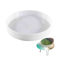 Epoksi Silikon Yuvarlak YERLİ Sehpa Kalıbı 40 CM