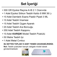 Epoksi Tesbih Kalıbı Yapım Seti 8 MM