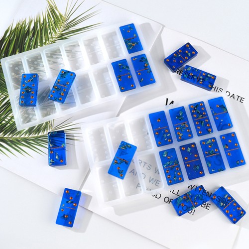 Epoksi Silikon Kalıp  Domino 28 li Kalıp
