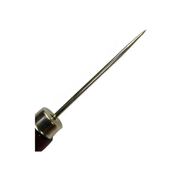 Ahşap Saplı İğne Silikon Kalıp Deleceği Mum Fitili Deliği Açma İğnesi