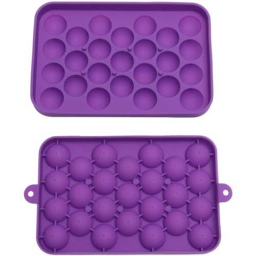 Silikon Yuvarlak Buz Kalıbı Salkım Üzüm Modeli 25 Li