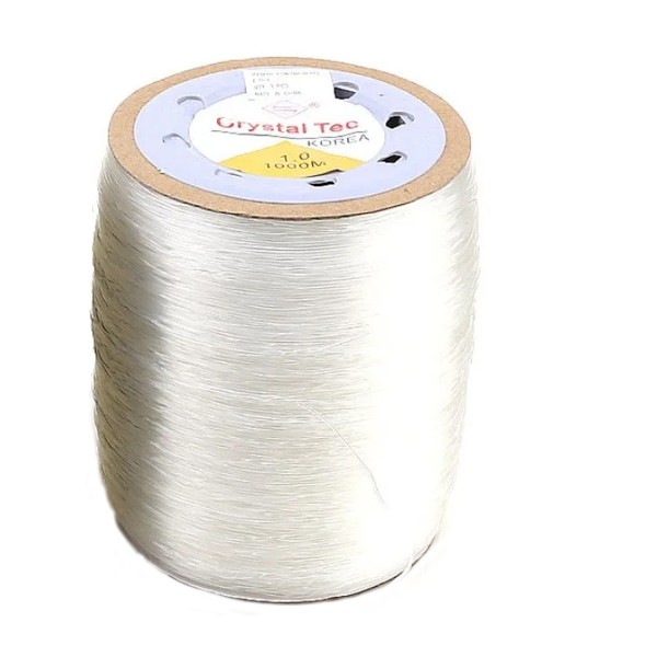 Esnek Misina İp 0.8 MM (500 Metre)  Şeffaf