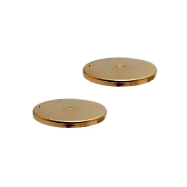 Plastik Shot Bardak Kapağı 5 CM (25 Adet)  Gold