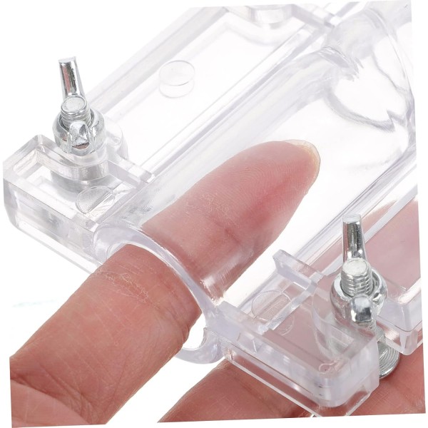 Poli Karbon Mum Kalıbı Şamdanlık  Uzun  Burgulu 31 CM