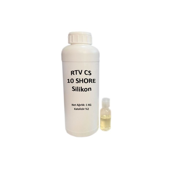 RTV-2 Kalıp Silikonu 10 SHORE Yarı Şeffaf (1 KG) RTV-2 Kalıp Silikonu 10 SHORE Yarı Şeffaf (1 KG)