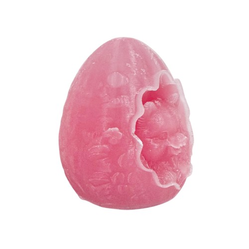 Silikon 3D Hayvan Figürlü Yumurta Mum Kalıbı Silikon 3D Hayvan Figürlü Yumurta Mum Kalıbı