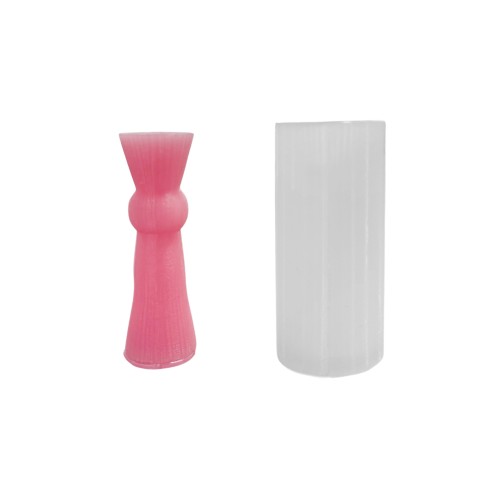 Silikon 3D Küre Boğumlu Sütun Mum Kalıbı