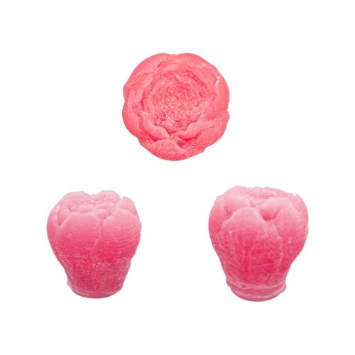 Silikon 3D Şakayık Goncası Mum Kalıbı Silikon 3D Şakayık Goncası Mum Kalıbı