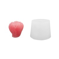 Silikon 3D Şakayık Goncası Mum Kalıbı Silikon 3D Şakayık Goncası Mum Kalıbı