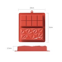Silikon Kalıp Dubai Çikolata Yıldız ve Kare Desenli Çift Tablet Dubai Çikolatası Kalıbı Silikon Kalıp Dubai Çikolata Yıldız ve Kare Desenli Çift Tablet Dubai Çikolatası Kalıbı