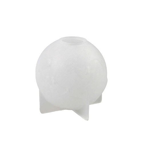 Epoksi Silikon Küre Dünya Haritası Taş Tozu Kalıbı 8.1 CM