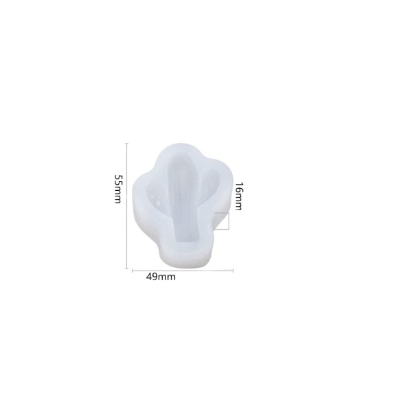 Silikon Kalıp  Üslemelik  Kaktüs  Minik Mum Kalıbı K2