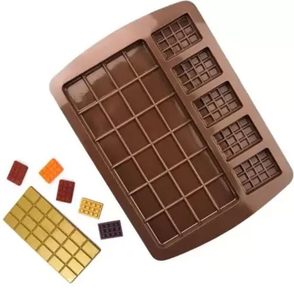 Tablet Silikon Çikolata Kalıbı Mini Tablet Silikon Çikolata Kalıbı Mini
