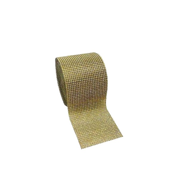 Taş Görünümlü Plastik Şerit 14 Cm (9 Metre) Gold Taş Görünümlü Plastik Şerit 14 Cm (9 Metre) Gold