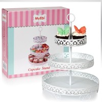 Metal Cupcake Standı 3 Katlı Kek Standı