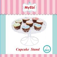 Metal Cupcake Standı Beyaz Kek Standı