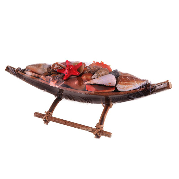 Bambu Kayık İçi Kabuk Seti-Küçük