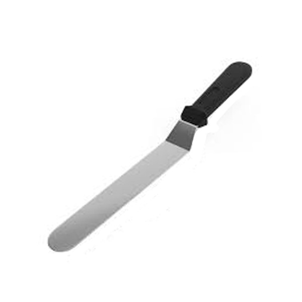 Eğik Pasta Sıvama Spatulası Oval Uçlu B073  25  CM