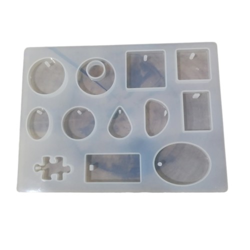 Epoksi Silikon Kalıp  Çoklu On İkili  15 CM 12li