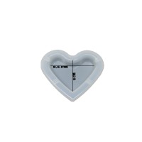 Epoksi Silikon Kalıp Küllük Kalıbı Kalp Modeli 9.5 CM Epoksi Silikon Kalıp Küllük Kalıbı Kalp Modeli 9.5 CM