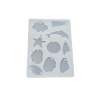 Epoksi Silikon Kalıp Onlu Kalıp Balık Ve Yıldızlı 15X10.5 CM E294 Epoksi Silikon Kalıp Onlu Kalıp Balık Ve Yıldızlı 15X10.5 CM E294