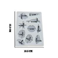 Epoksi Silikon Kalıp Onlu Kalıp Balık Ve Yıldızlı 15X10.5 CM E294 Epoksi Silikon Kalıp Onlu Kalıp Balık Ve Yıldızlı 15X10.5 CM E294