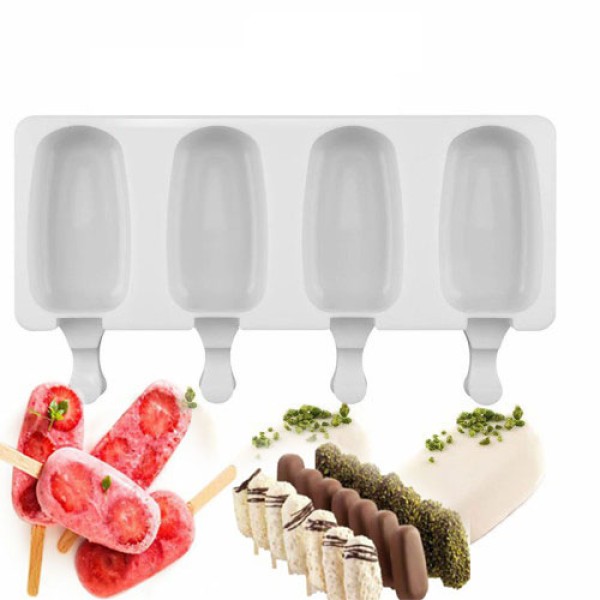 Magnum Silikon Kalıp Dondurma Tatlı Meybuz 4 lü Büyük Boy Magnum Silikon Kalıp Dondurma Tatlı Meybuz 4 lü Büyük Boy