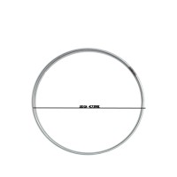 Metal Makrome Çemberi Makrome Halkası   25 CM