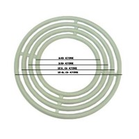 Plastik  Makrome Nakış El Ve  İşi Kasnağı   4 Lü Set
