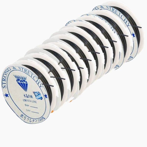 Esnek Misina İp Lastik 8 MM (50 Metre) Siyah Esnek Misina İp Lastik 8 MM (50 Metre) Siyah