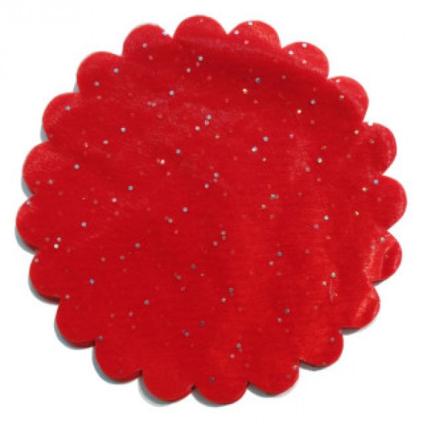 Taşlı Organze Hazır Kesilmiş Tül 26 Cm (100 Adet) Kırmızı Taşlı Organze Hazır Kesilmiş Tül 26 Cm (100 Adet) Kırmızı