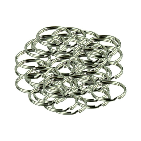 Anahtarlık Halkası Metal 2.2 Cm (50 Adet)