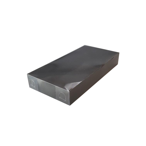 Asetat Kapaklı Karton Kutu 20X10X3 (25 Adet) Siyah Asetat Kapaklı Karton Kutu 20X10X3 (25 Adet) Siyah