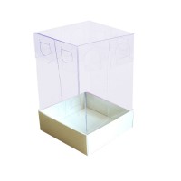Asetat Kutu Altı Karton 5X5X8 CM (50 Adet) Krem Asetat Kutu Altı Karton 5X5X8 CM (50 Adet) Krem