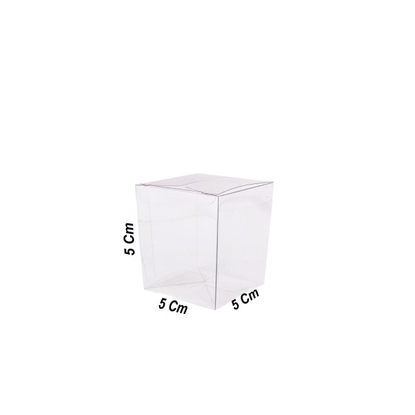Asetat Kutu 5X5X5 CM (50 Adet)