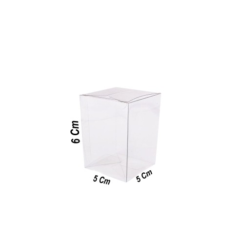 Asetat Kutu 5X5X6 CM (50 Adet)